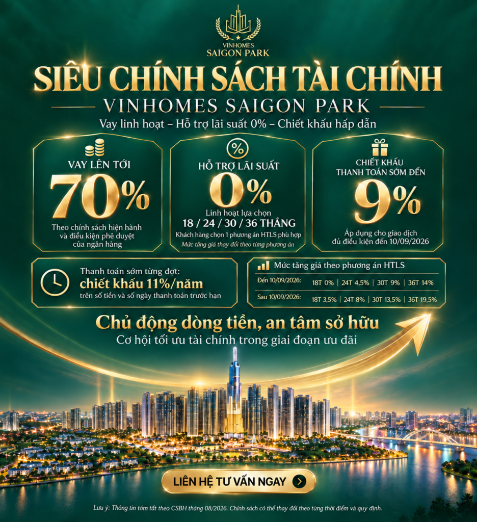 chính sách vinhomes saigon park