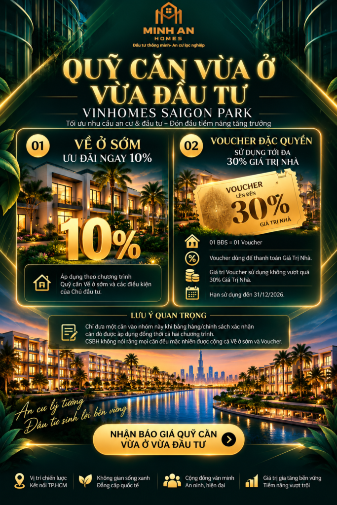 chính sách quỹ căn vừa mua ở vừa đầu tư