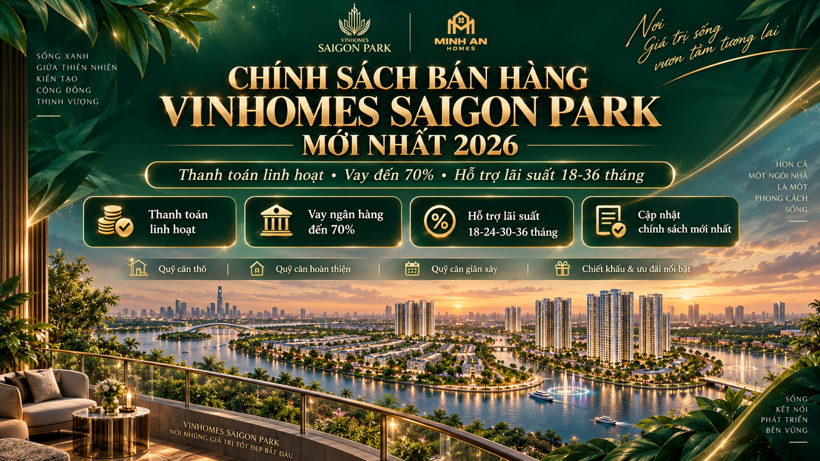 Chính sách bán hàng Vinhomes Saigon Park mới nhất 2026