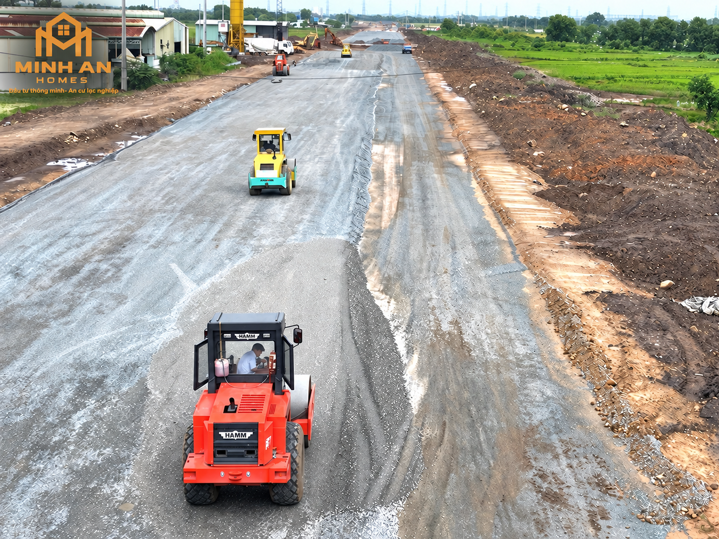 công trường Vành đai 3 phía Tây TP.HCM