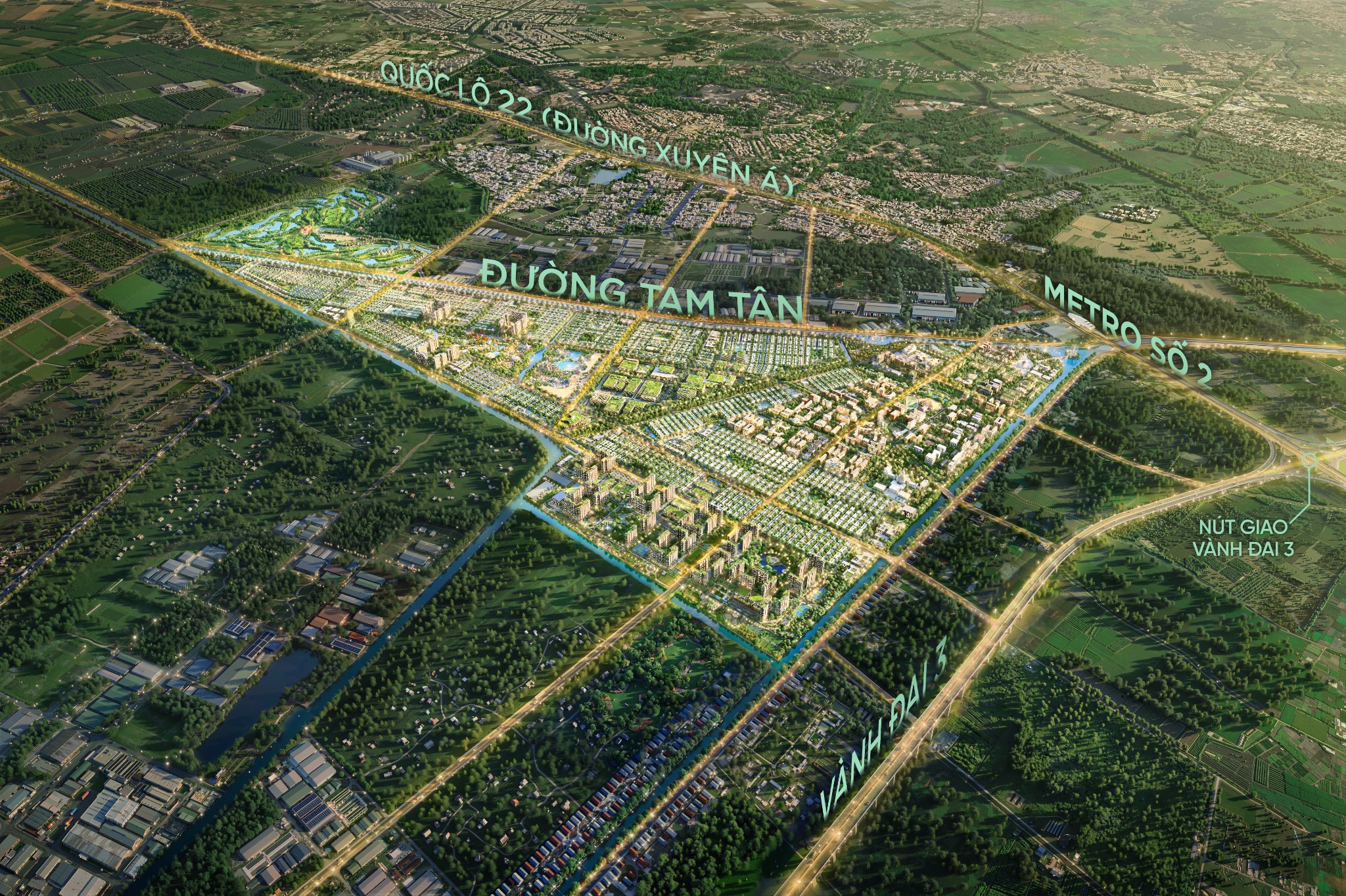 Mặt bàng tổng thể Vinhomes Saigon Park